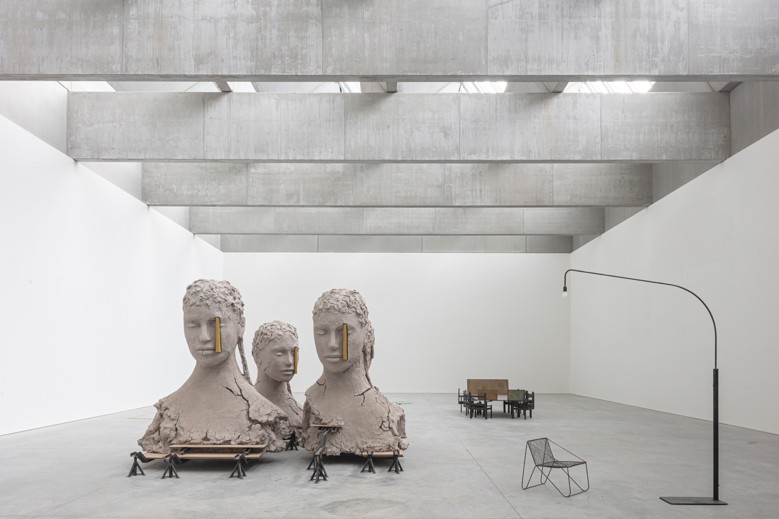 The studio of Mark Manders | Gallery Viewer